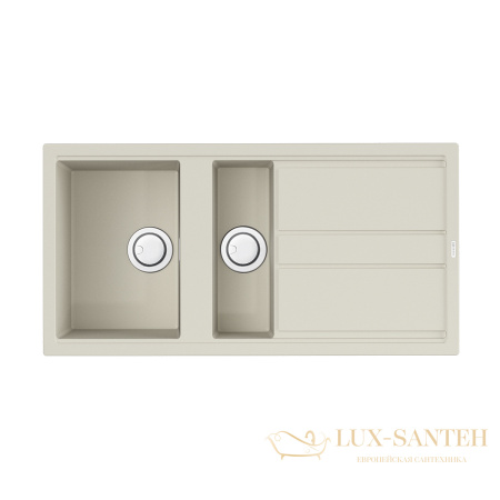 кухонная мойка omoikiri kitagawa 100-2-wh artceramic х белый, 4993803